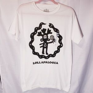 NWT Lollapalooza graphic tee men's  small